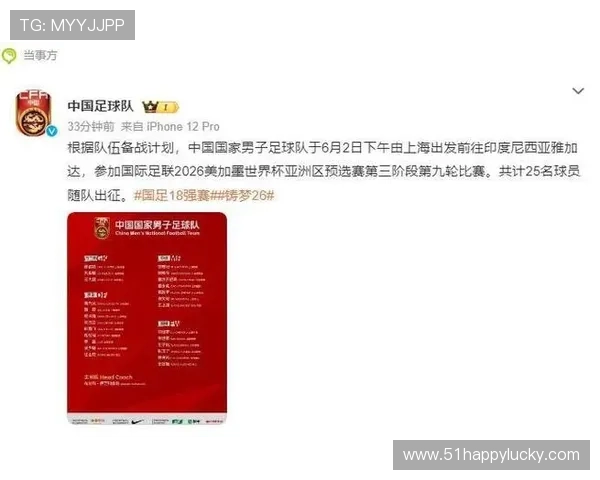 中国足球队备战世界杯预选赛 力争小组出线目标明确